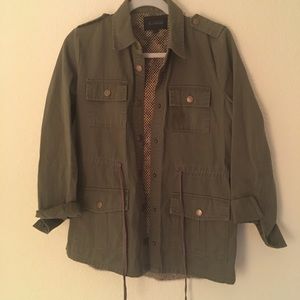 Olive green jacket